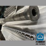 杰德 钢带造粒机挤出机螺杆机筒 耐热耐腐蚀 型号齐全 支持定制-赢博手机站·官方版在线，挤出机螺杆，注塑机螺杆，舟山螺杆，螺杆厂