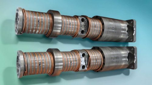 出口国外的锥双机筒